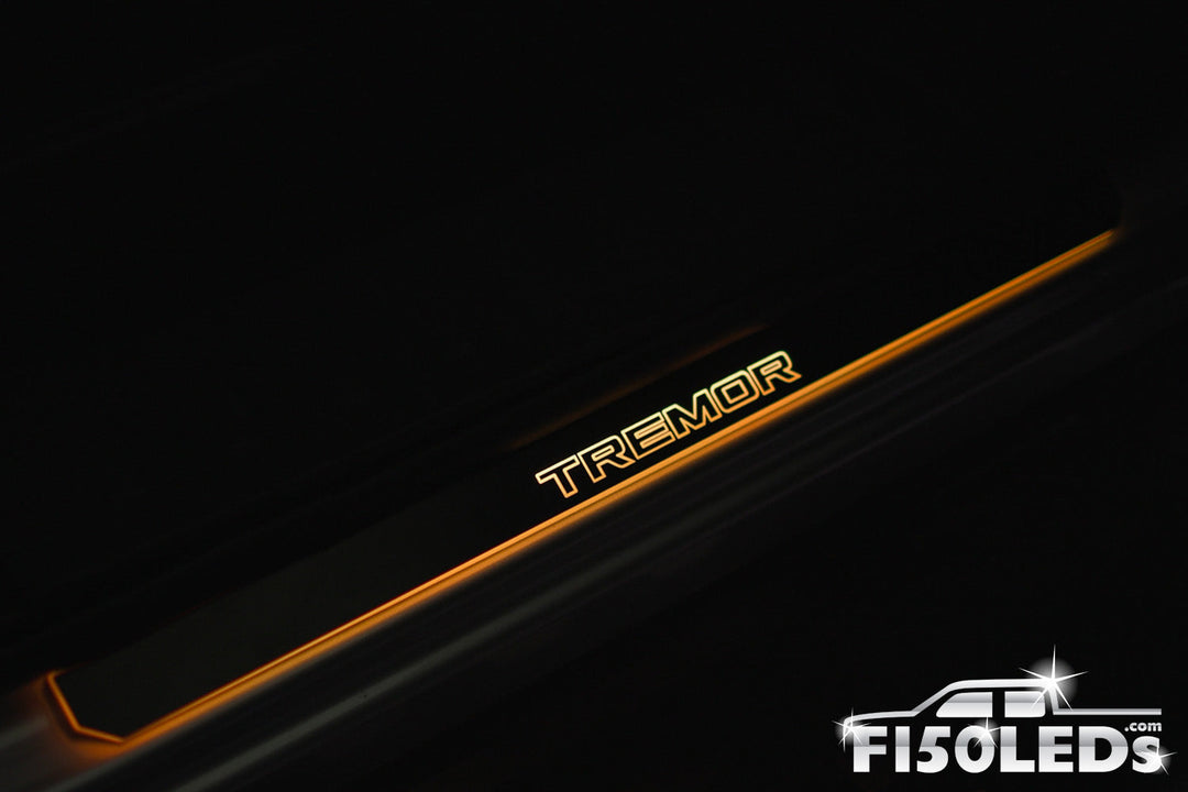 2024 F150 RGB LED Door Sill Light Kit