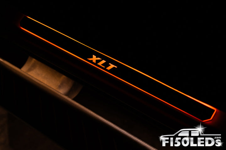 2024 F150 RGB LED Door Sill Light Kit