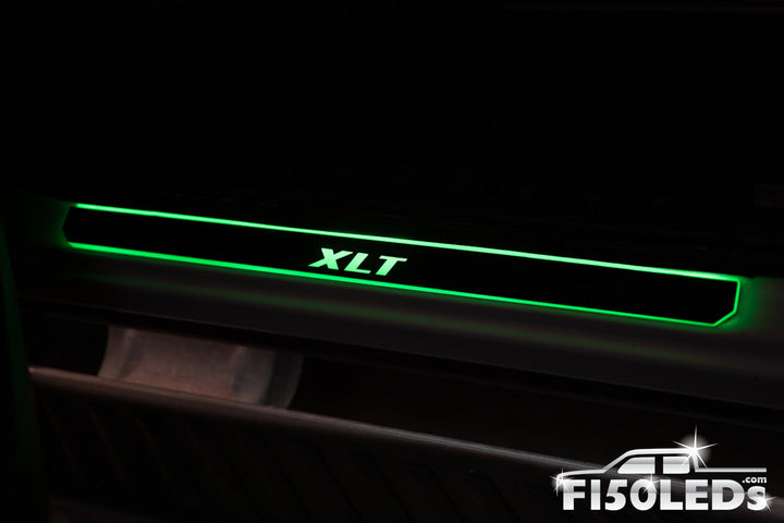 2024 F150 RGB LED Door Sill Light Kit