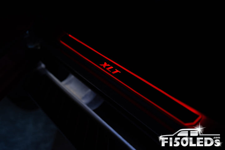 2024 F150 RGB LED Door Sill Light Kit