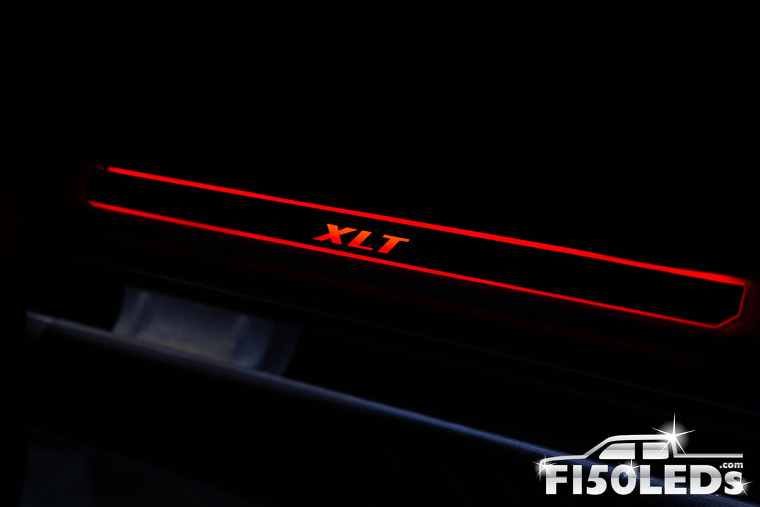 2024 F150 RGB LED Door Sill Light Kit