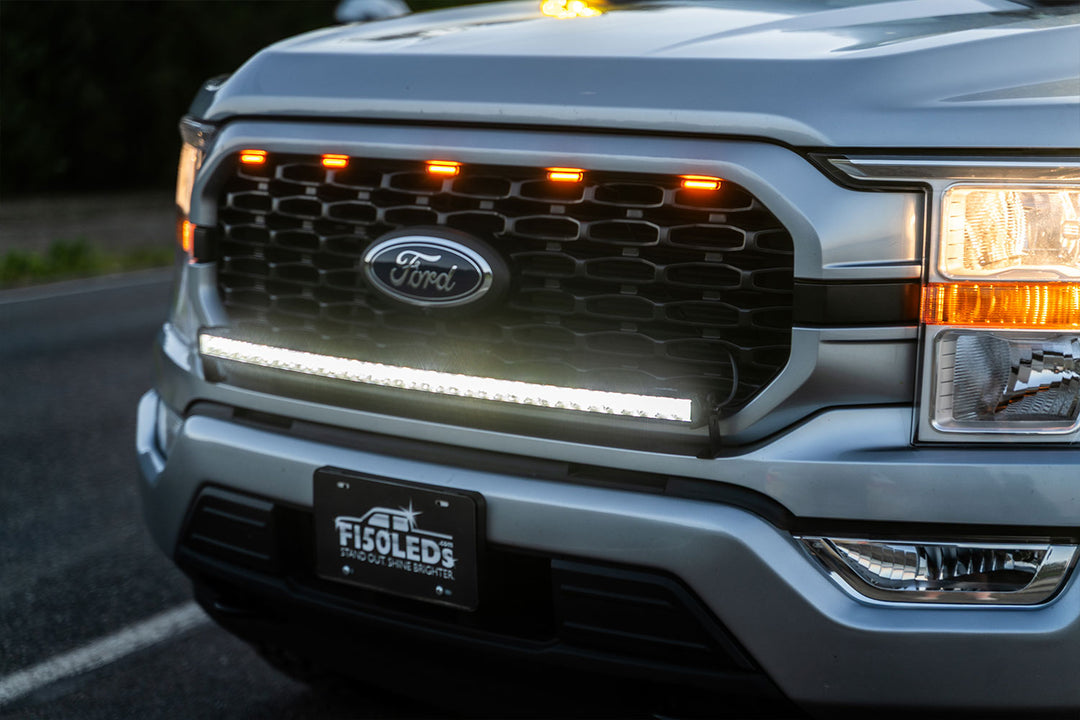 2021 - 2023 F150 PALADIN 180W Curved CREE XTE LED Bumper Bar