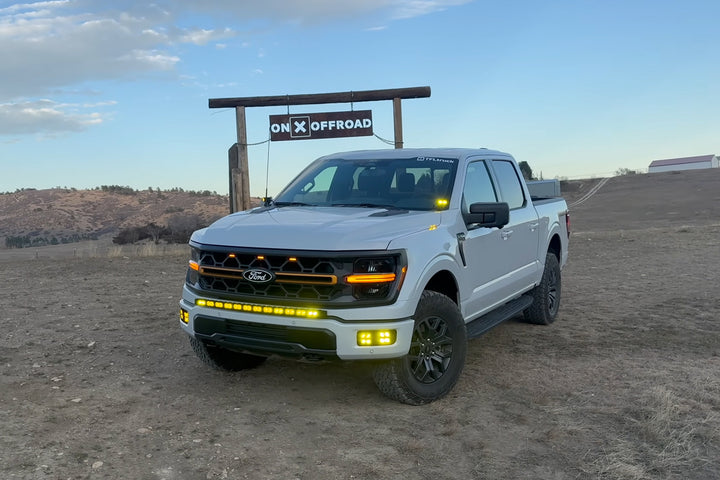 2024 - 2026 F150 CREE LED Dual Spartan Fog Light Kit