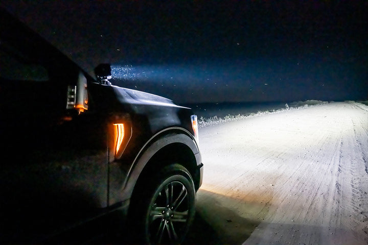 2021 - 2023 F150 CREE LED Hood Mounted MKII Spartan Kit