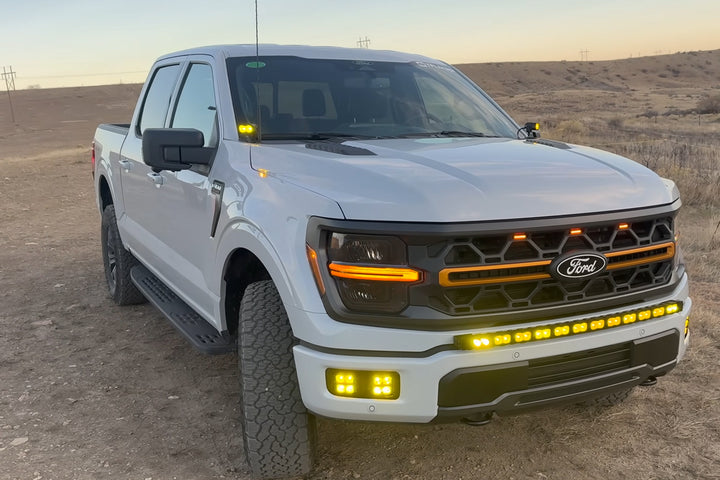 2024 - 2026 F150 CREE LED Dual Spartan Fog Light Kit