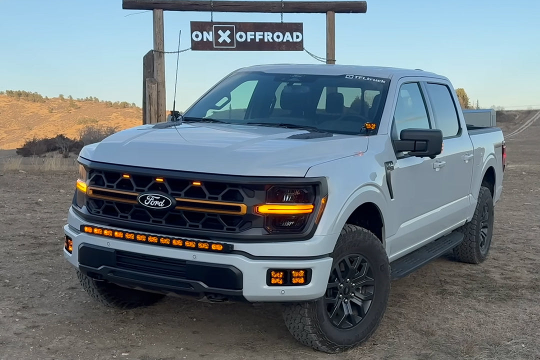 2024 - 2026 F150 CREE LED Dual Spartan Fog Light Kit