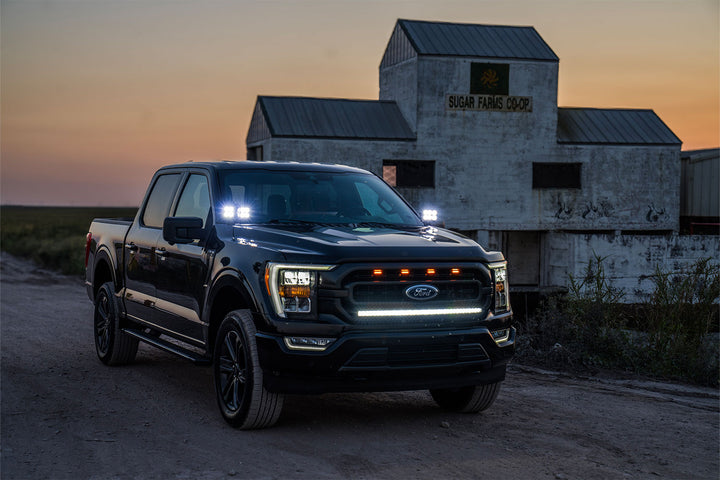2021 - 2023 F150 PALADIN 180W Curved CREE XTE LED Bumper Bar