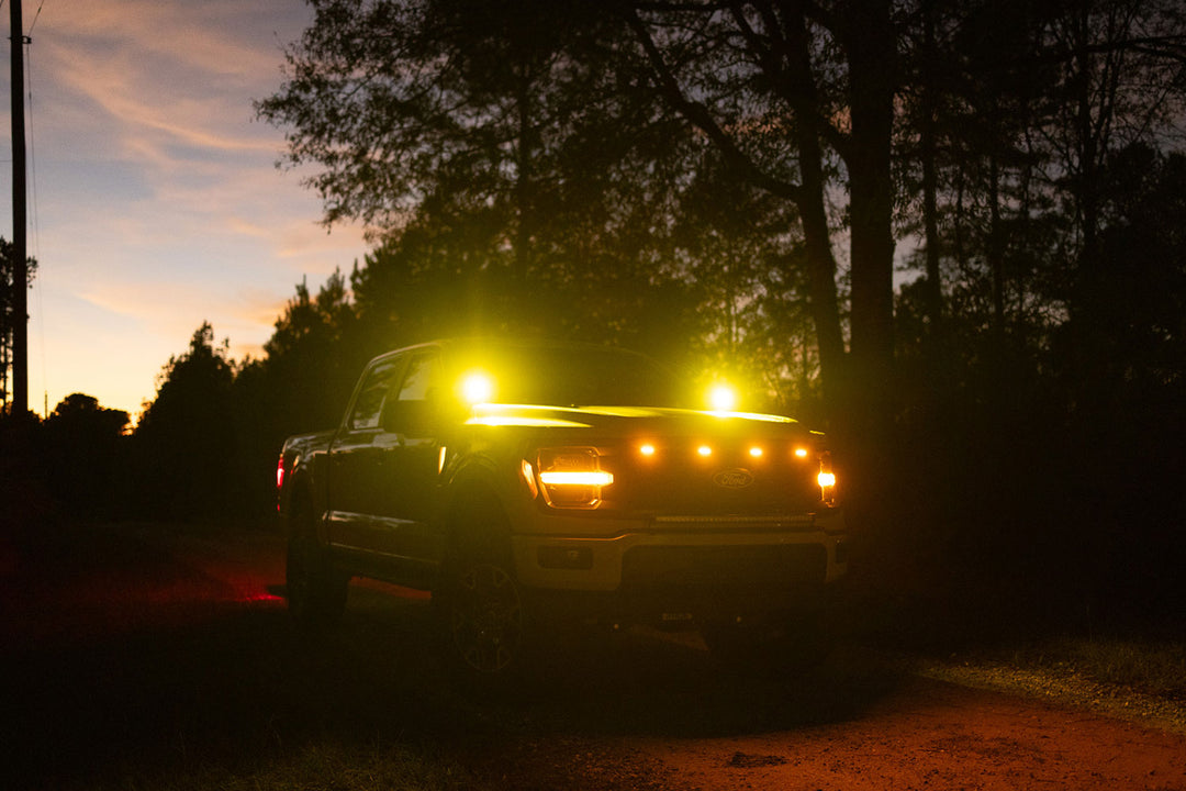 2009-2014 F150 CREE LED Hood Mounted MKII Spartan Kit F150LEDs.com 2009-2014 F150 CREE LED Hood Mounted MKII Spartan Kit F150LEDs.com