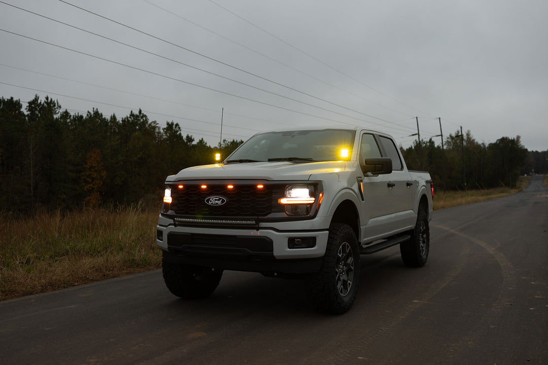 2021 - 2023 F150 CREE LED Hood Mounted MKII Spartan Kit