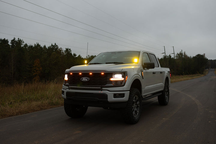 2021 - 2023 F150 CREE LED Hood Mounted MKII Spartan Kit
