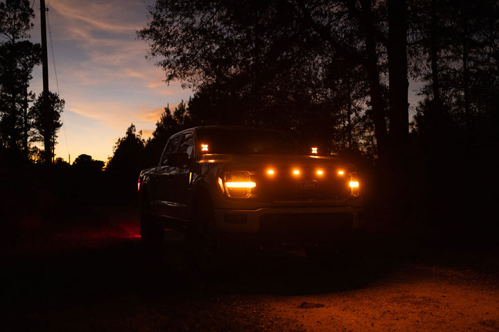 2021 - 2025 F150 Raptor CREE LED Hood Mounted MKII Spartan Kit