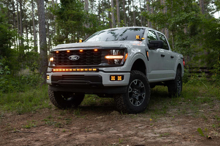 2024 - 2026 F150 CREE LED Hood Mounted MKII Spartan Kit
