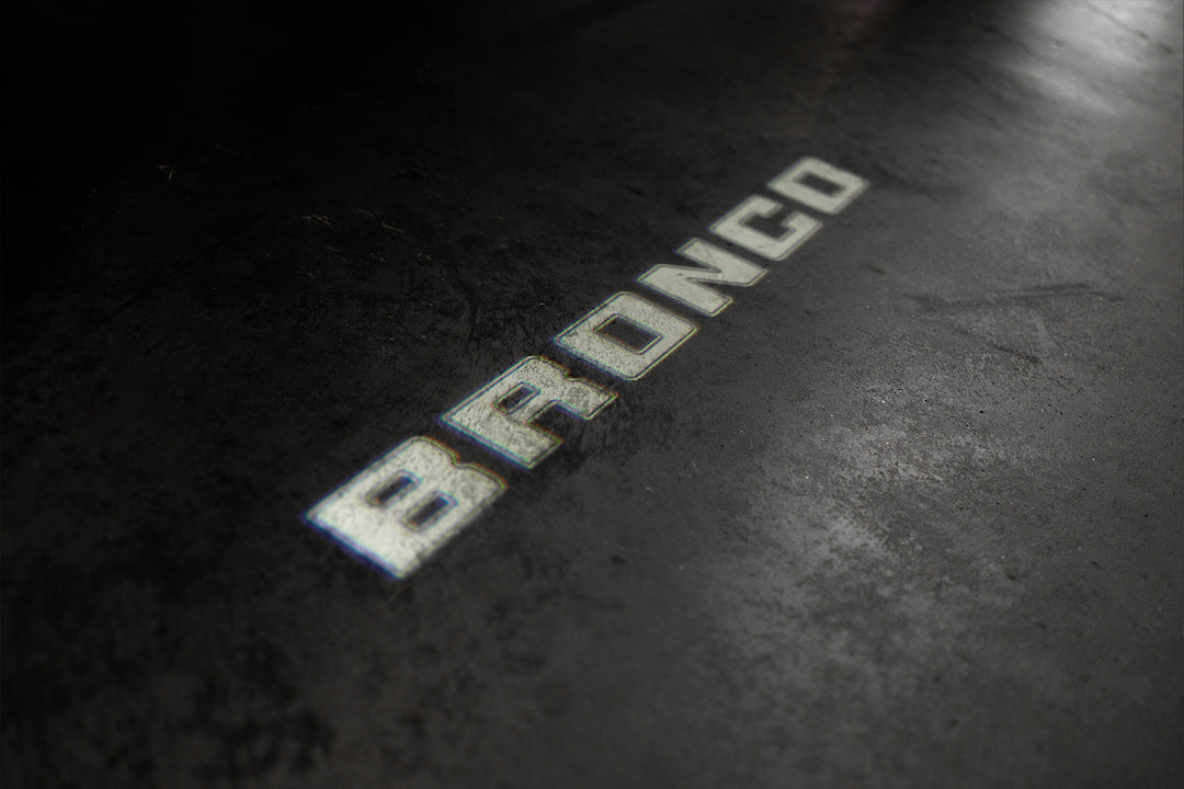2021 - 2025 BRONCO LED MIRROR LOGO PUDDLE LIGHTS