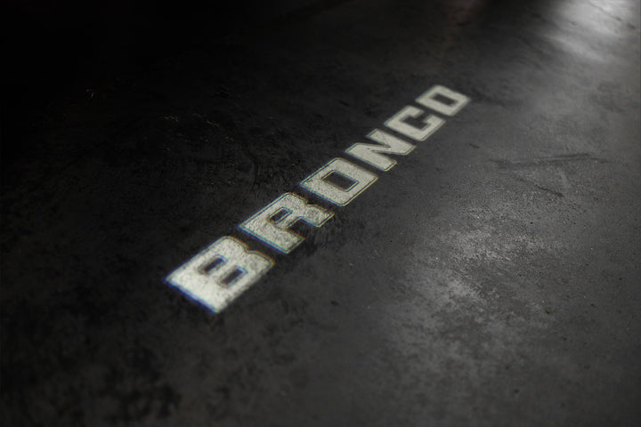 2021 - 2025 BRONCO LED MIRROR LOGO PUDDLE LIGHTS