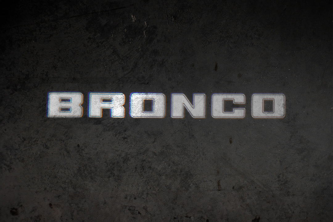 2021 - 2025 BRONCO LED MIRROR LOGO PUDDLE LIGHTS