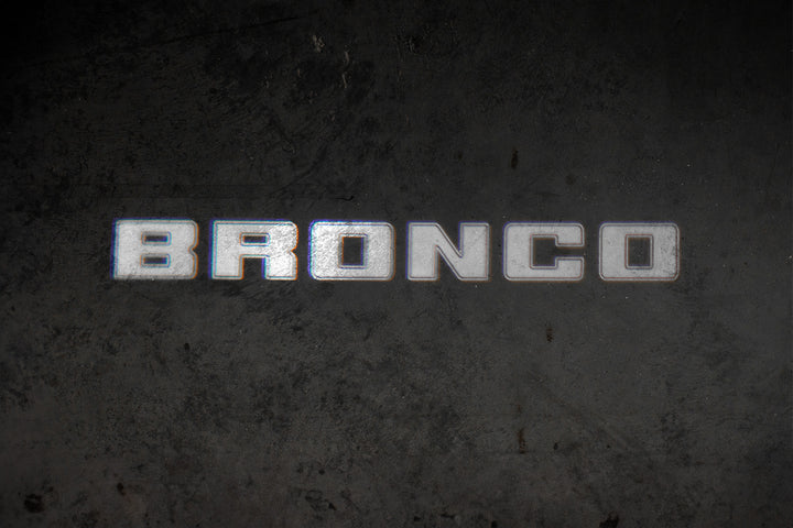 2021 - 2025 BRONCO LED MIRROR LOGO PUDDLE LIGHTS