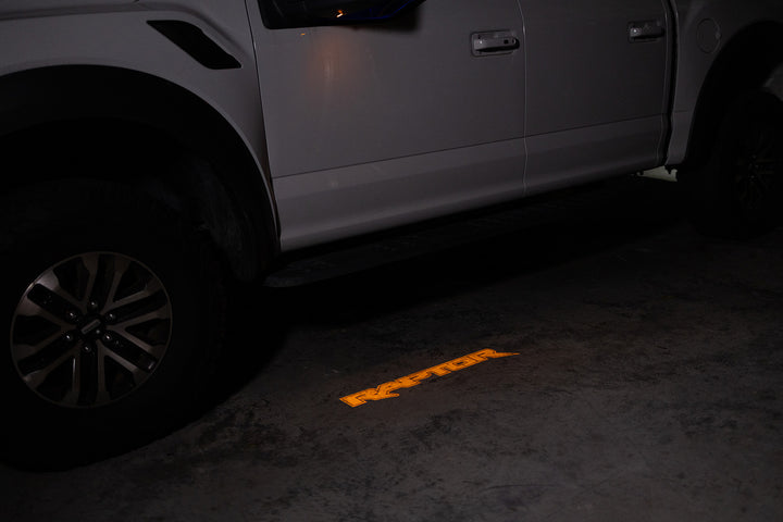 2017 - 2020 F150 RAPTOR LED MIRROR LOGO PUDDLE LIGHTS