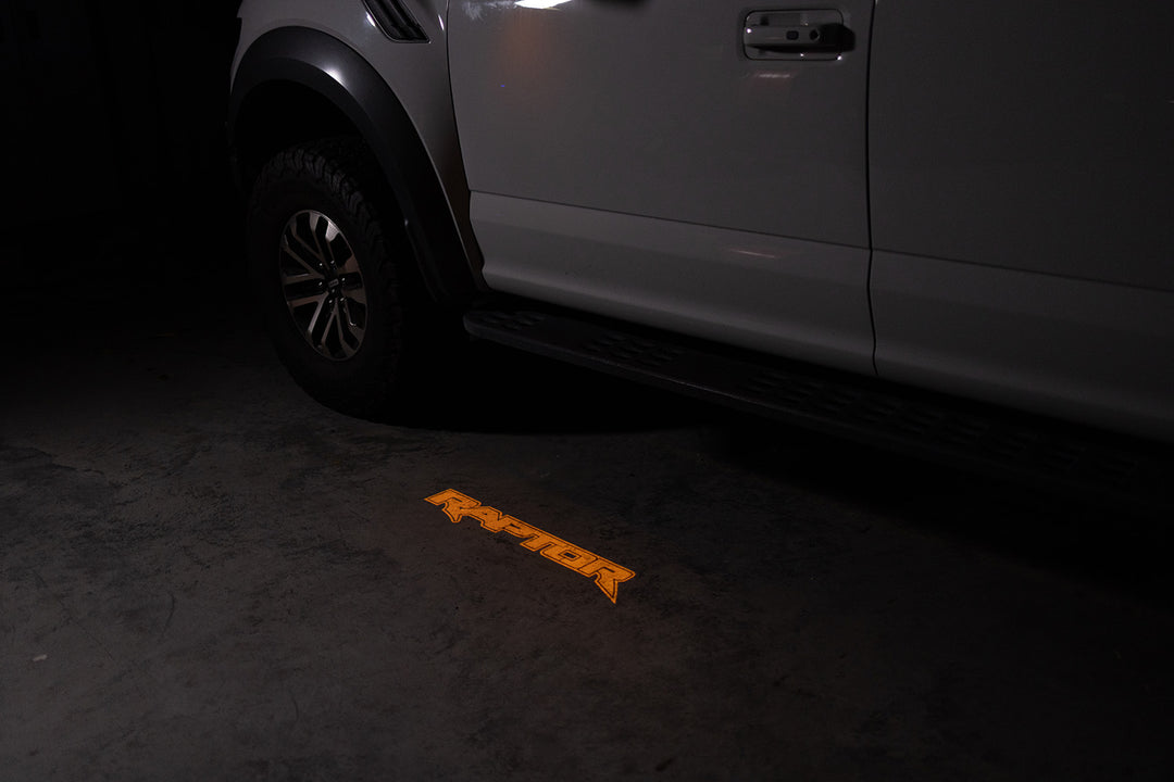 2017 - 2020 F150 RAPTOR LED MIRROR LOGO PUDDLE LIGHTS