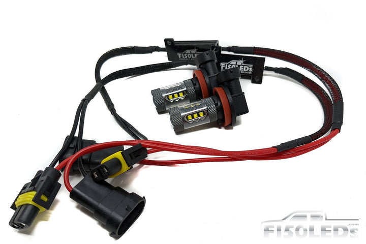 2023-2024 F250 Super Duty Cree LED Fog Light Bulbs