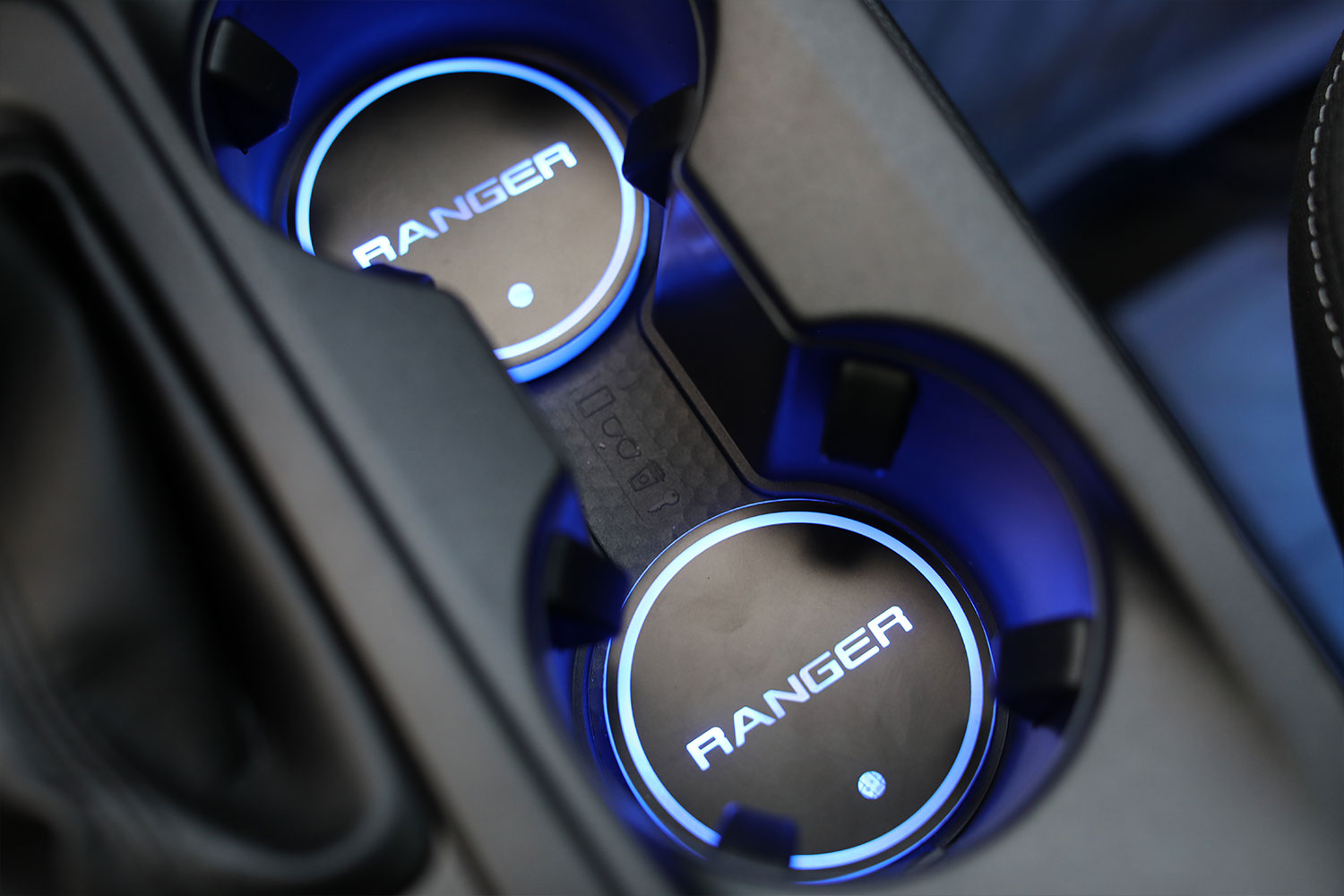 2024+ Ford Ranger LED Cup Holder Coasters – F150LEDs.com