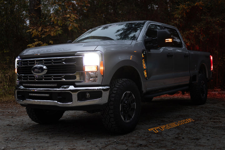 2023 - 2025 F250 SUPER DUTY LED MIRROR LOGO PUDDLE LIGHTS