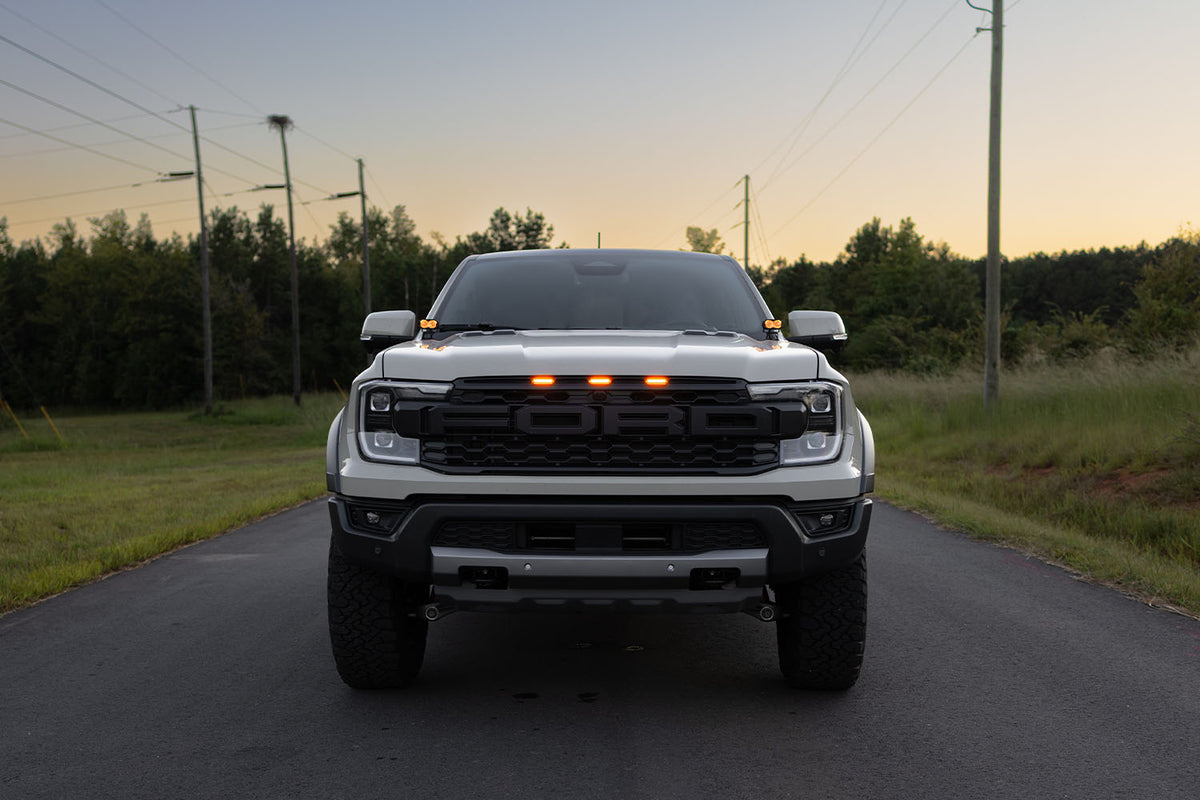 2024+ Ford Ranger Raptor Style Extreme Amber LED grill Kit – F150LEDs.com