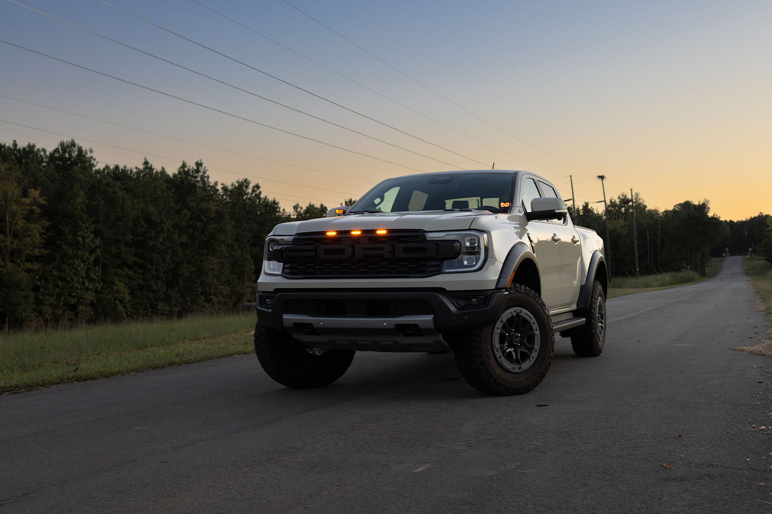 2024+ Ford Ranger Raptor Style Extreme Amber LED grill Kit – F150LEDs.com