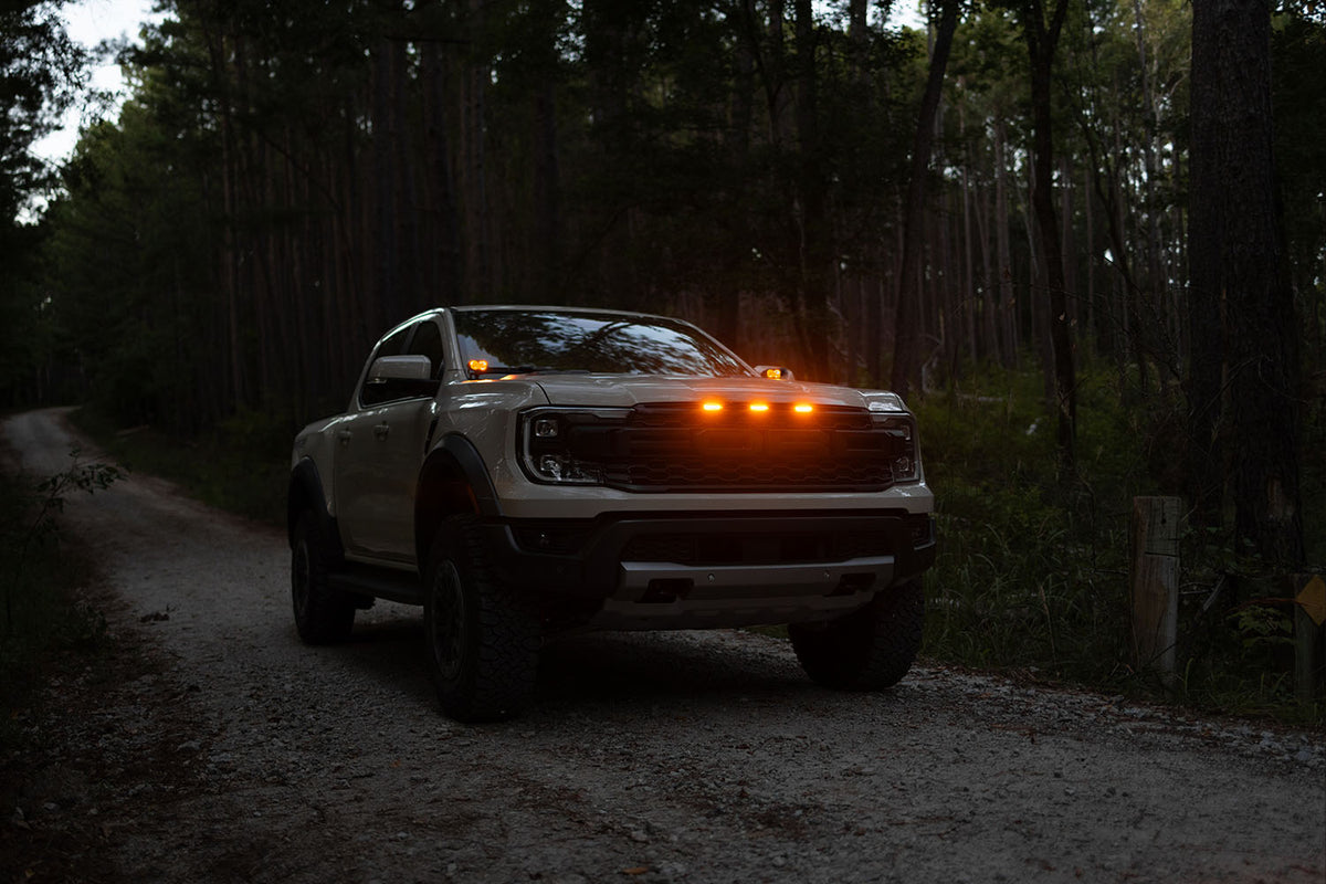 2024+ Ford Ranger Raptor Style Extreme Amber LED grill Kit – F150LEDs.com
