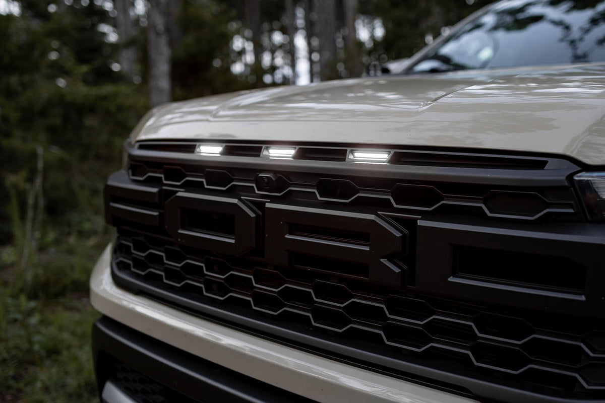 2024+ Ford Ranger Raptor Style Extreme Amber LED grill Kit – F150LEDs.com