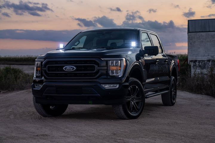2021 - 2023 F150 CREE LED Hood Mounted MKII Spartan Kit