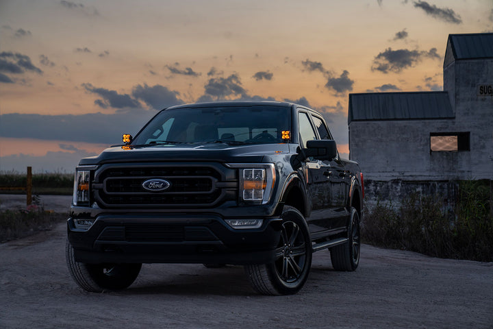 2021 - 2023 F150 CREE LED Hood Mounted MKII Spartan Kit