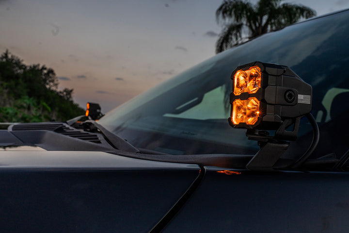 2021 - 2023 F150 CREE LED Hood Mounted MKII Spartan Kit