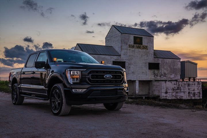 2021 - 2023 F150 CREE LED Hood Mounted MKII Spartan Kit