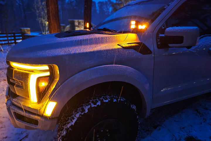 Spartan Hood Dual Mount Brackets