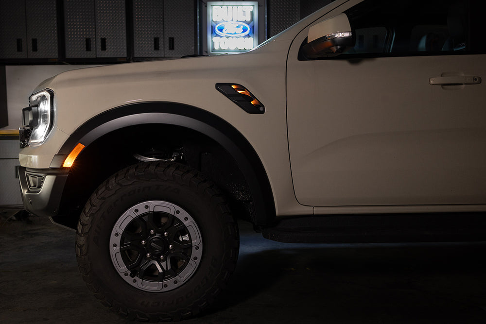Ford Raptor Ranger Lighting 2024 - 2026 Ranger Raptor Side Vent LED Lighting – F150LEDs.com