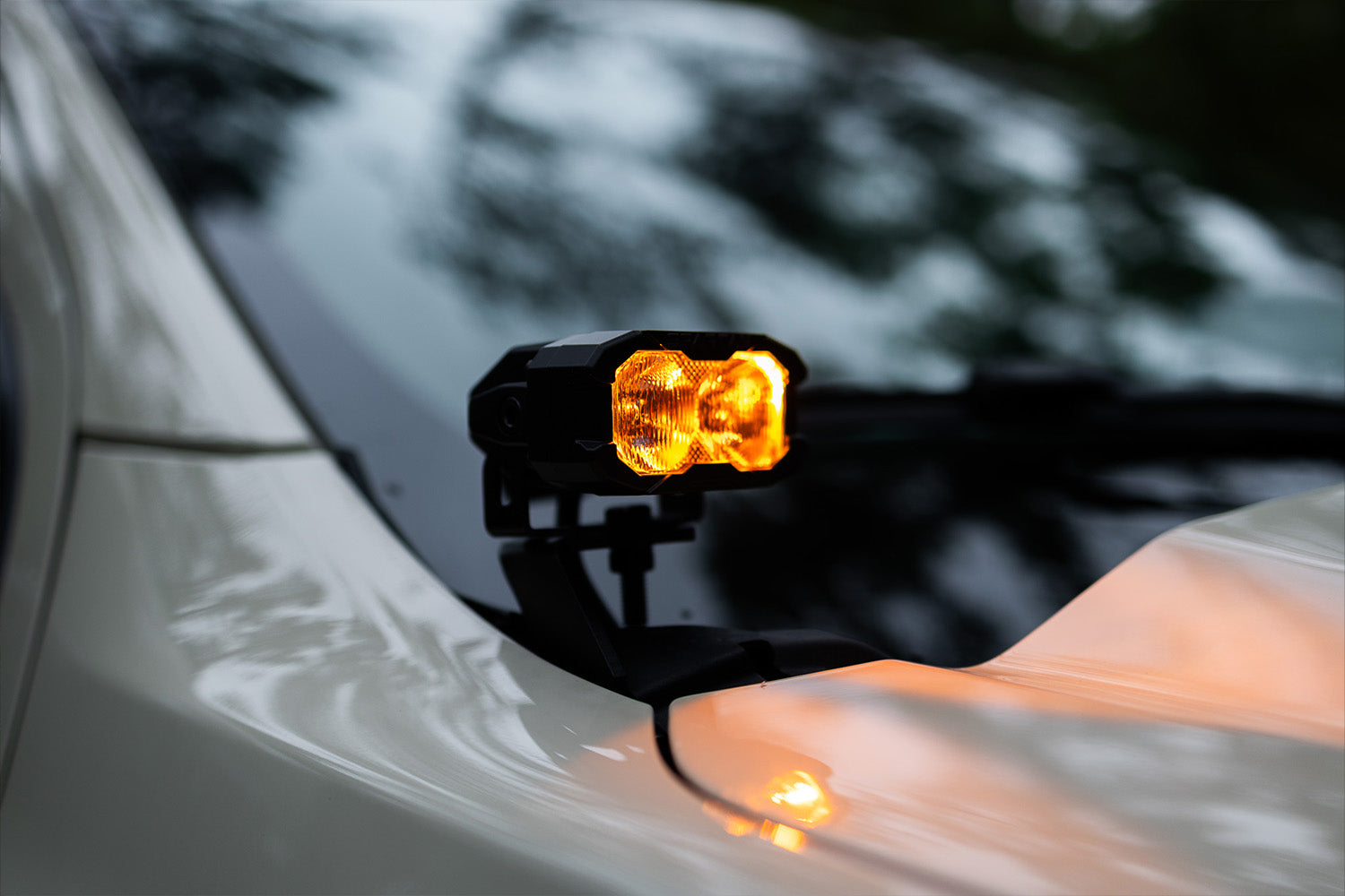 2024 - 2026 Ford Ranger Raptor Cree LED Hood Mounted MKII Spartan Kit ...