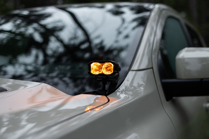 2024 - 2025 Ford Ranger Raptor Cree LED Hood Mounted MKII Spartan Kit