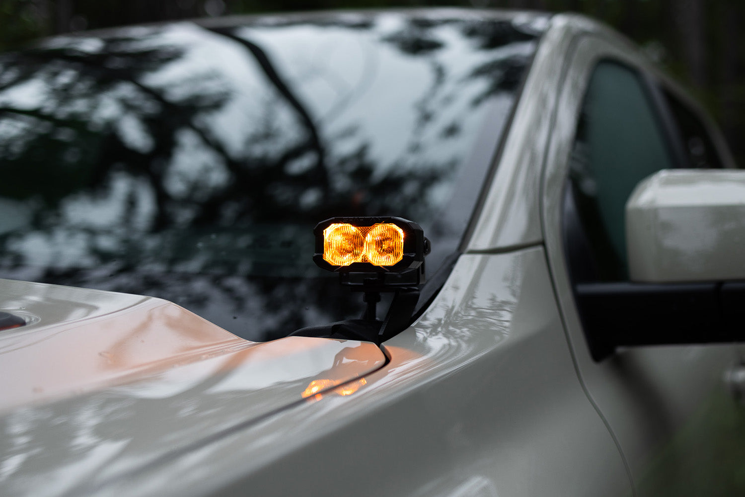 2024 - 2026 Ford Ranger Raptor Cree LED Hood Mounted MKII Spartan Kit ...