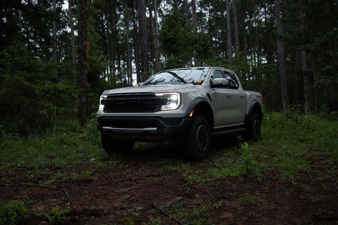 2024 - 2025 Ford Ranger Raptor Cree LED Hood Mounted MKII Spartan Kit