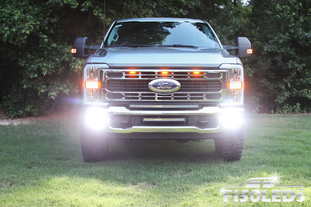 2023-2024 F250 Super Duty Raptor Style Extreme LED Grill Kit