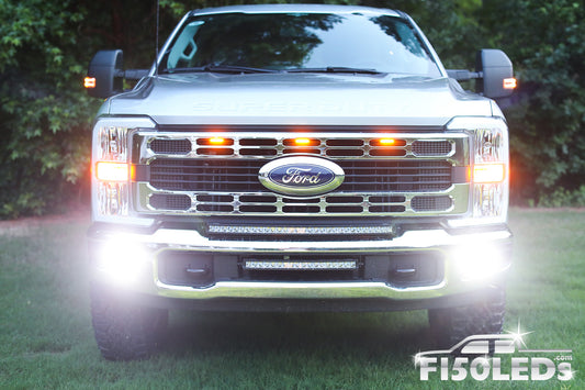 2023-2024 F250 Super Duty Cree LED Fog Light Bulbs