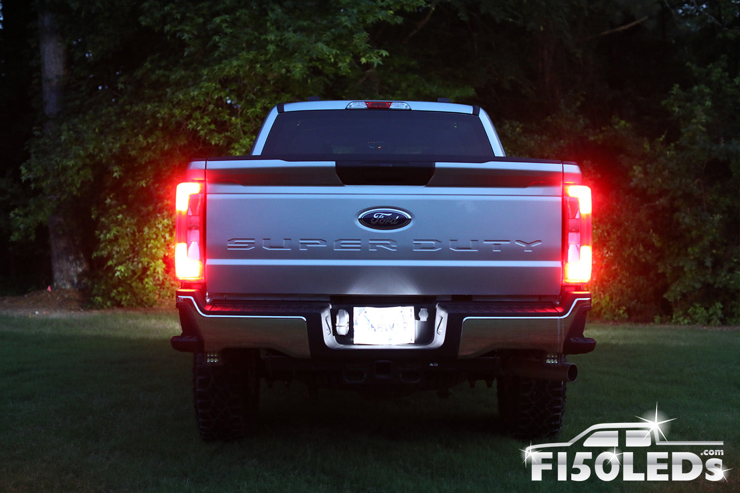 20232024 F250 Super Duty Cree Running, Brake & Turn Signal LED Bulbs