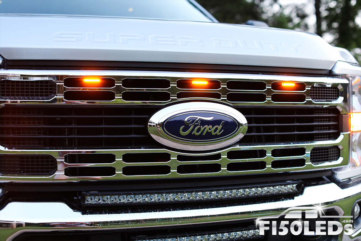 2023 - 2026 F250 Super Duty Raptor Style Extreme LED Grill Kit ...