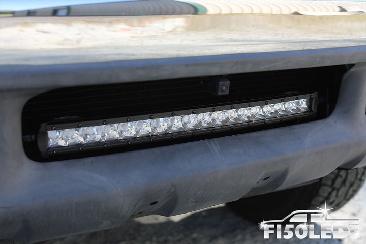 1999 - 2007 F250 Super Duty 20" Paladin 90W Curved Lower Intake LED Bar