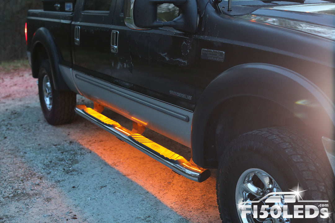 1999 - 2007 F250 Super Duty Running Board/Area Premium LED Light Kit