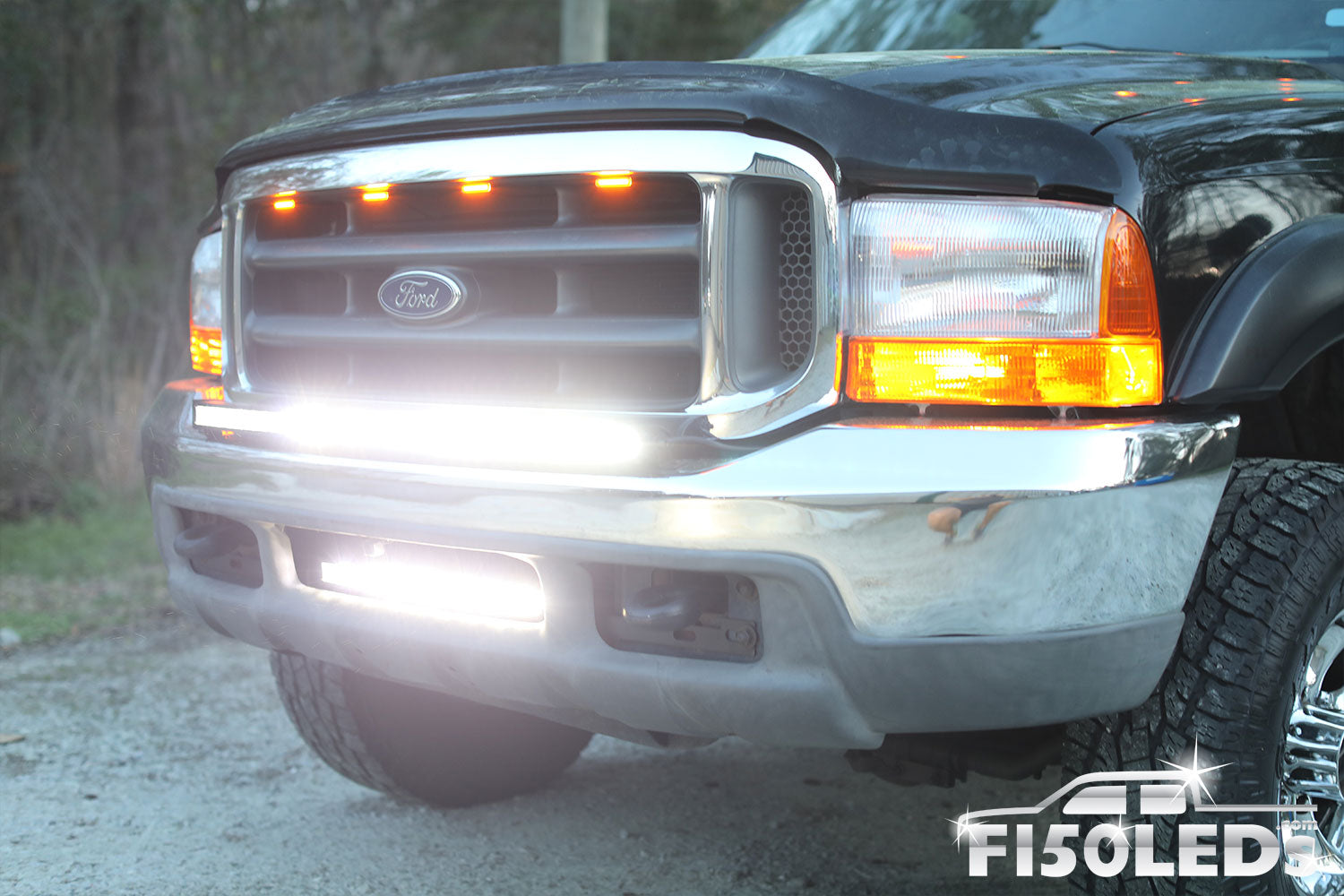 1999 - 2007 F250 Super Duty PALADIN 180W Curved CREE XTE LED