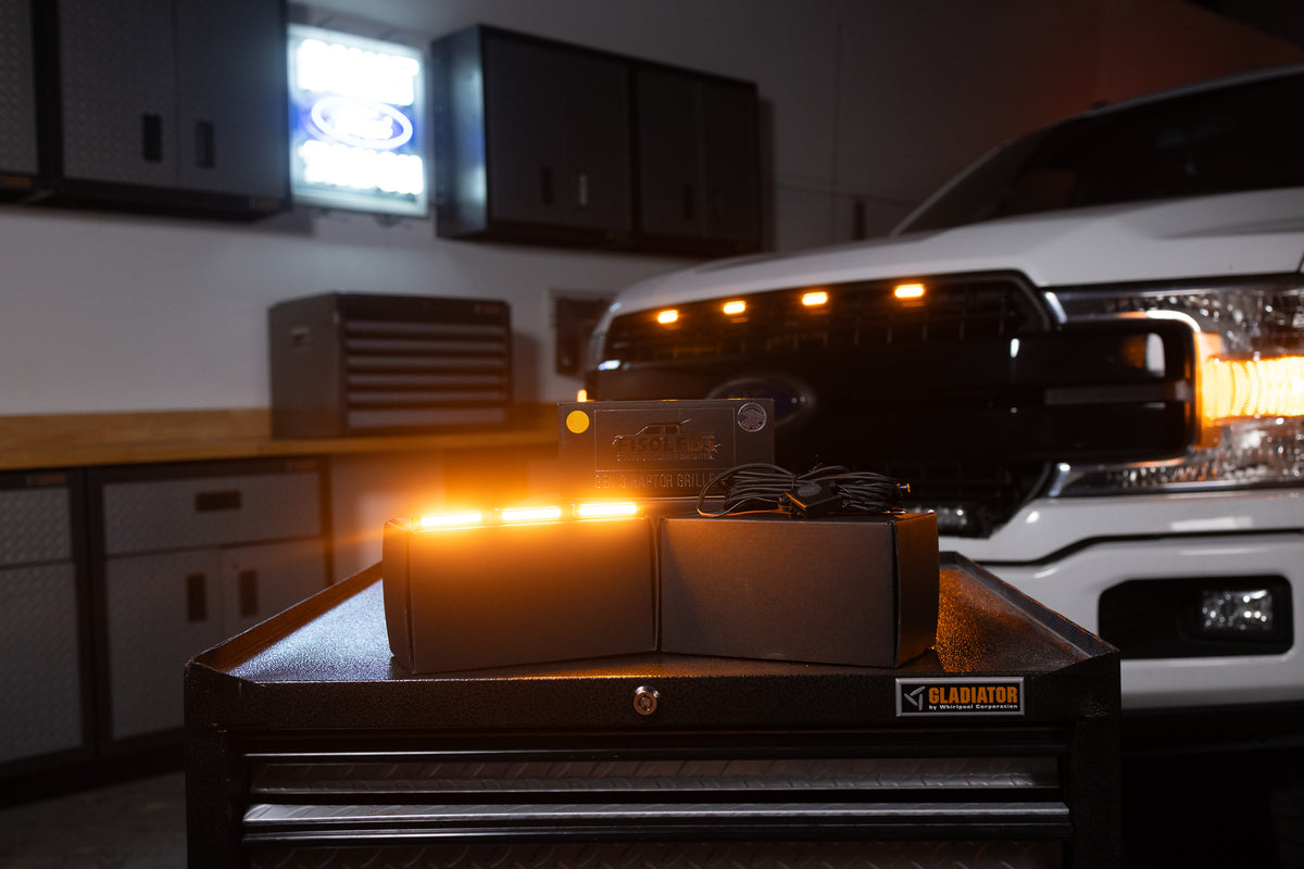 Raptor Style Extreme LED Grill Kits – F150LEDs.com