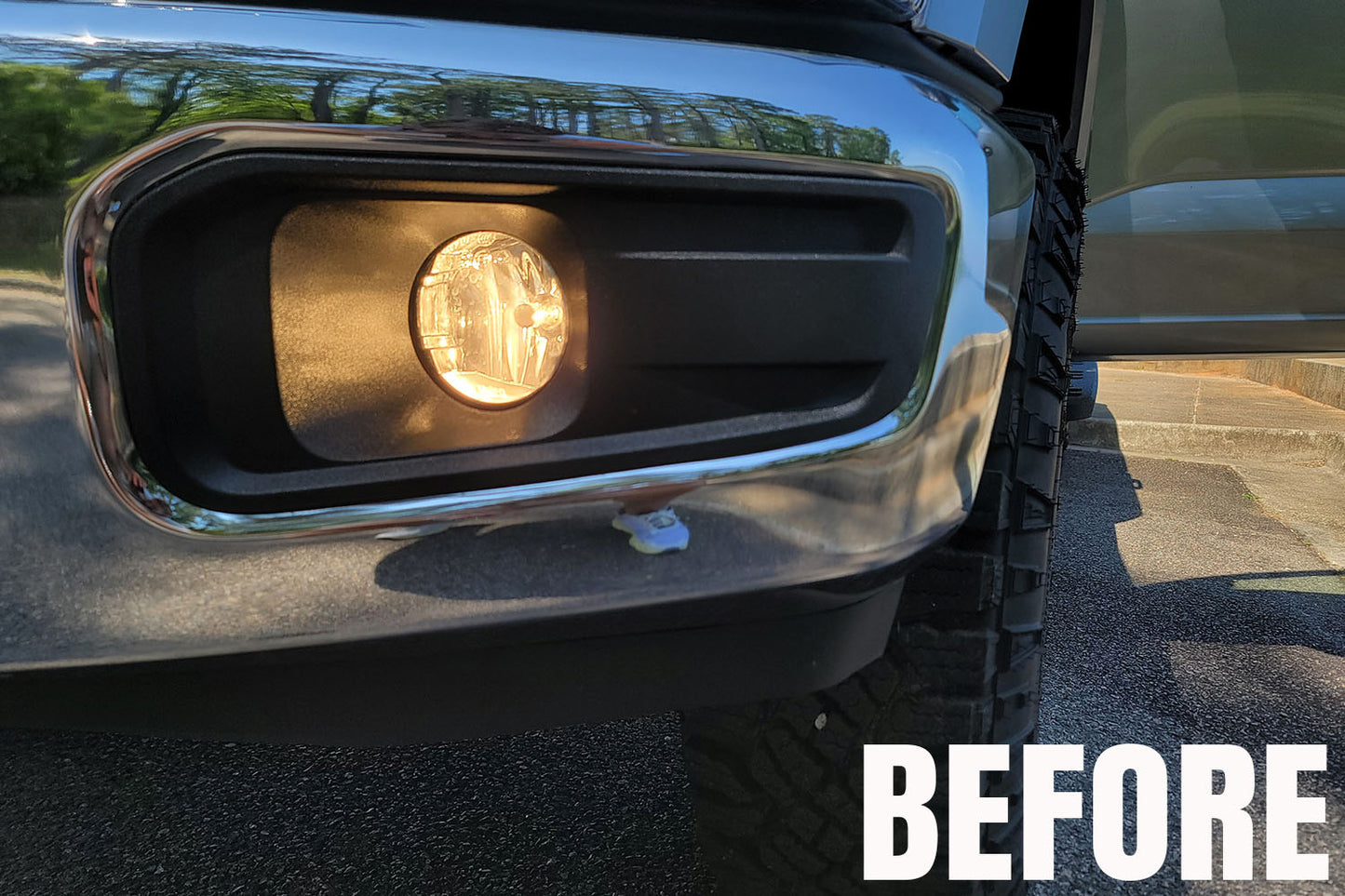 2025 F250 Super Duty Cree LED Fog Light Bulbs