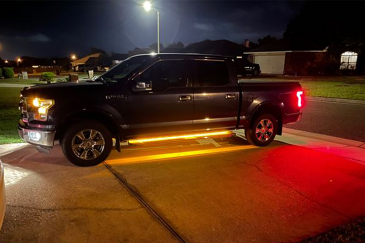 2015-2020 F150 Running Board Area Premium LED Light Kit