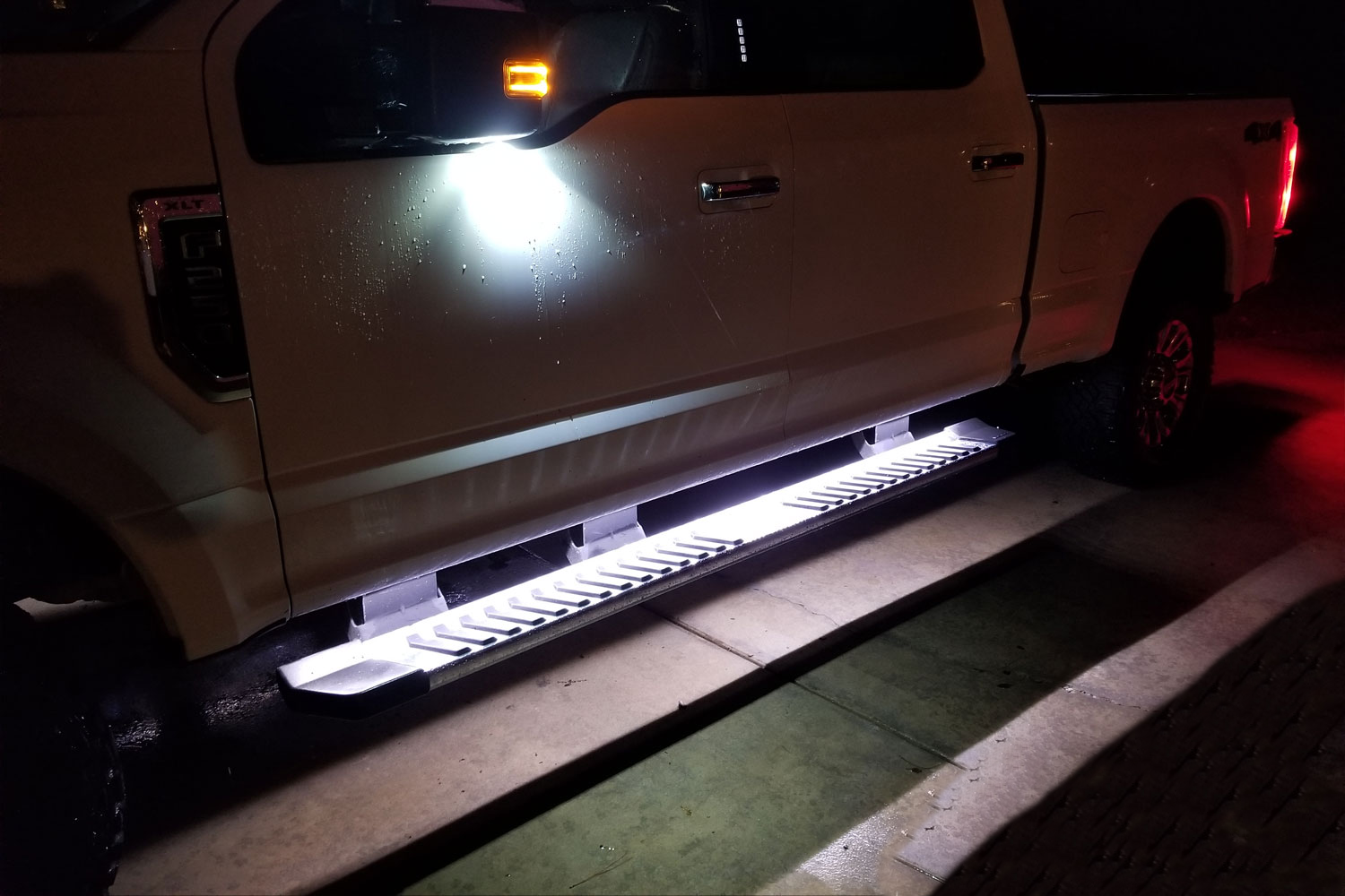 2017 2022 F250 Super Duty Running Board Area Premium LED Light Kit